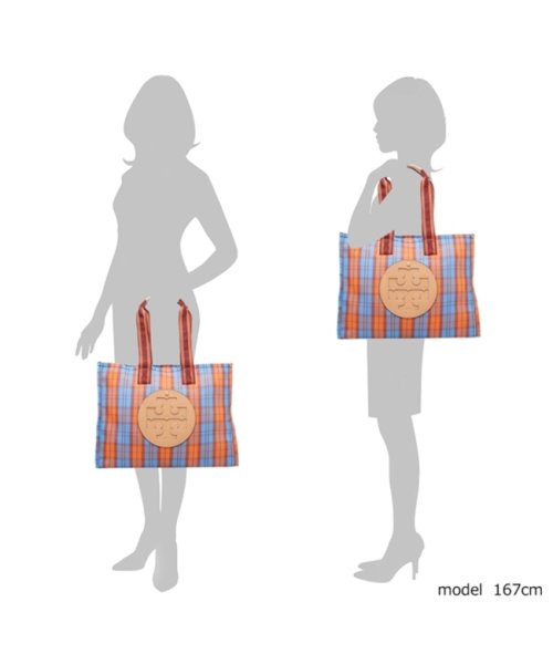 TORY BURCH(トリーバーチ)/トリーバーチ アウトレット トートバッグ エラ ブルー マルチ レディース TORY BURCH 82706 413/img04