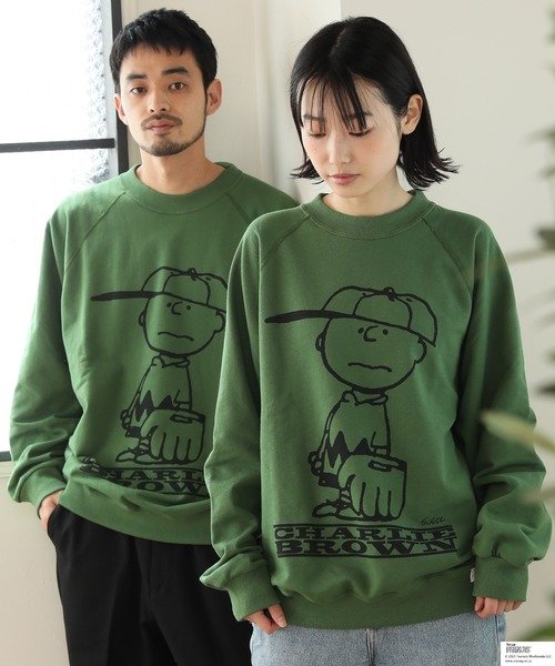 ALWAYS GOOD TIME NEW BASIC STORE(オールウェイグッドタイムニューベーシックストア)/【PEANUTS × sportswear】コラボ プリントクラシックスウェット/トレーナー/img13