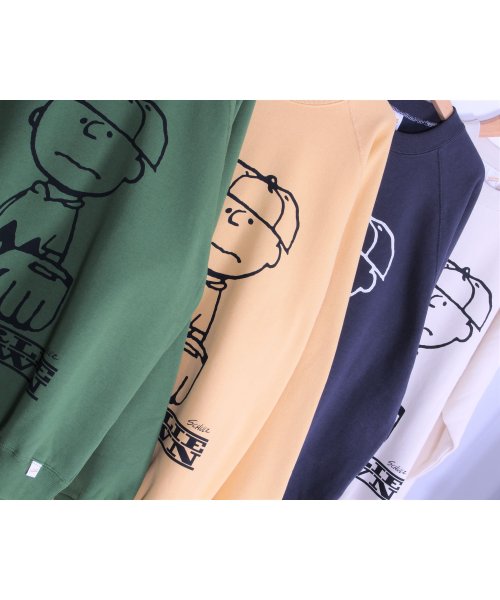 ALWAYS GOOD TIME NEW BASIC STORE(オールウェイグッドタイムニューベーシックストア)/【PEANUTS × sportswear】コラボ プリントクラシックスウェット/トレーナー/img32