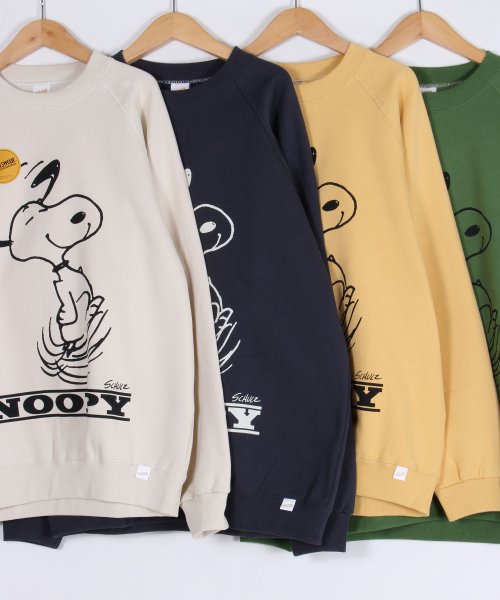 ALWAYS GOOD TIME NEW BASIC STORE(オールウェイグッドタイムニューベーシックストア)/【PEANUTS × sportswear】コラボ プリントクラシックスウェット/トレーナー/img43