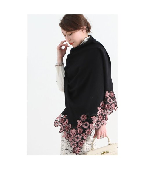 Sawa a la mode(サワアラモード)/繊細な花刺繍レースの上質ストール/img08