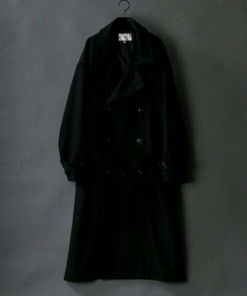SITRY(SITRY)/【SITRY】over size wool trench coat/オーバーサイズ ウール トレンチコート/img10