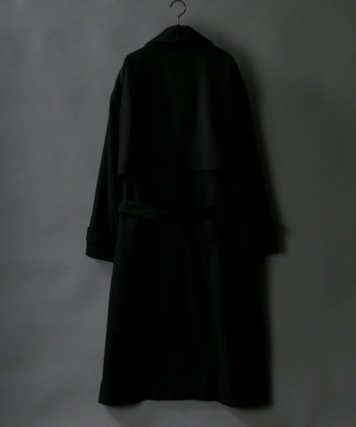 SITRY(SITRY)/【SITRY】over size wool trench coat/オーバーサイズ ウール トレンチコート/img11