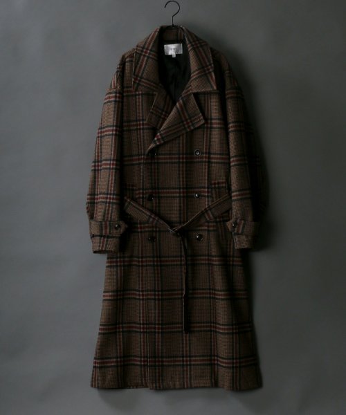 SITRY(SITRY)/【SITRY】over size wool trench coat/オーバーサイズ ウール トレンチコート/img16