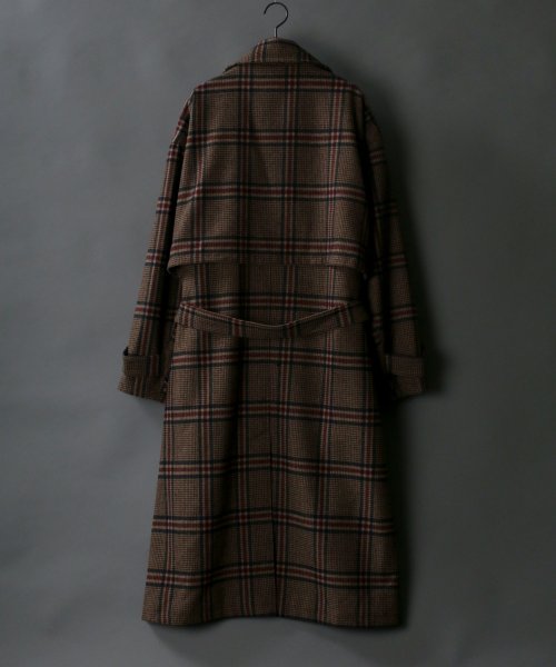 SITRY(SITRY)/【SITRY】over size wool trench coat/オーバーサイズ ウール トレンチコート/img17