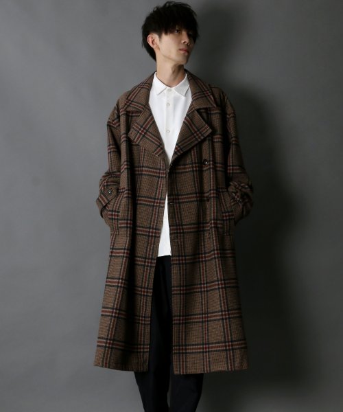 SITRY(SITRY)/【SITRY】over size wool trench coat/オーバーサイズ ウール トレンチコート/img19