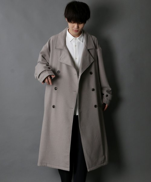 SITRY(SITRY)/【SITRY】over size wool trench coat/オーバーサイズ ウール トレンチコート/img21