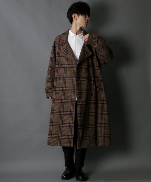 SITRY(SITRY)/【SITRY】over size wool trench coat/オーバーサイズ ウール トレンチコート/img23