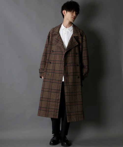 SITRY(SITRY)/【SITRY】over size wool trench coat/オーバーサイズ ウール トレンチコート/img24
