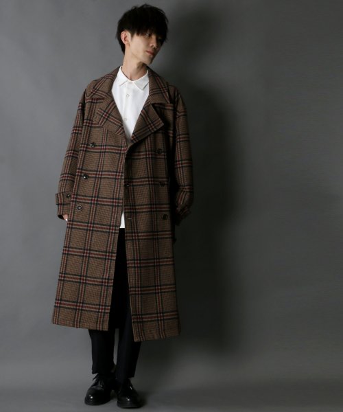 SITRY(SITRY)/【SITRY】over size wool trench coat/オーバーサイズ ウール トレンチコート/img25