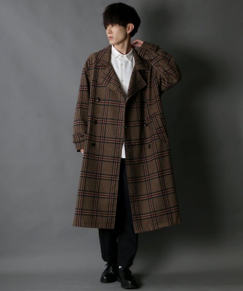 SITRY(SITRY)/【SITRY】over size wool trench coat/オーバーサイズ ウール トレンチコート/img32
