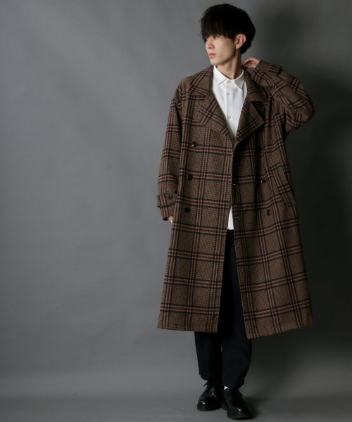 SITRY(SITRY)/【SITRY】over size wool trench coat/オーバーサイズ ウール トレンチコート/img33