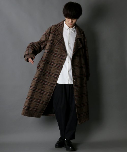 SITRY(SITRY)/【SITRY】over size wool trench coat/オーバーサイズ ウール トレンチコート/img34