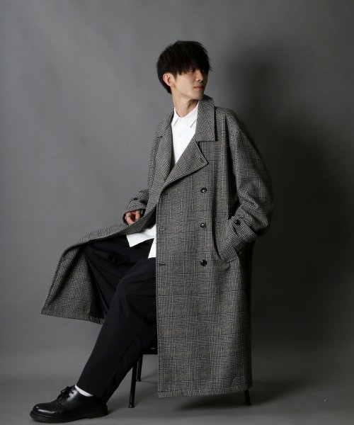 SITRY(SITRY)/【SITRY】over size wool trench coat/オーバーサイズ ウール トレンチコート/img47