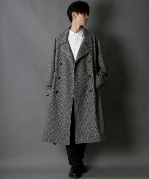 SITRY(SITRY)/【SITRY】over size wool trench coat/オーバーサイズ ウール トレンチコート/img50