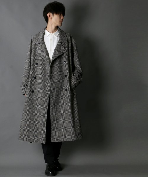 SITRY(SITRY)/【SITRY】over size wool trench coat/オーバーサイズ ウール トレンチコート/img51