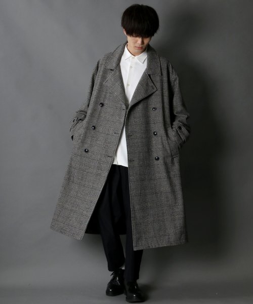 SITRY(SITRY)/【SITRY】over size wool trench coat/オーバーサイズ ウール トレンチコート/img52