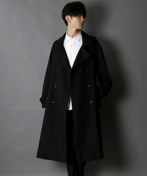 SITRY(SITRY)/【SITRY】over size wool trench coat/オーバーサイズ ウール トレンチコート/img63