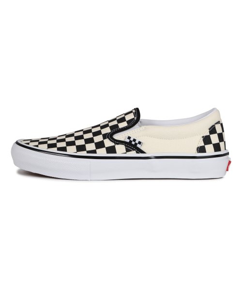 VANS(ヴァンズ)/ VANS ヴァンズ スニーカー スリッポン メンズ レディース バンズ スケート SKATE SLIP－ON ホワイト 白 V/img02