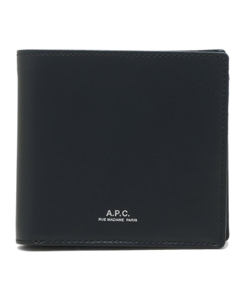 A.P.C.(アーペーセー)/アーペーセー 二つ折り財布 ネイビー メンズ APC A.P.C. PXAWV H63340 IAK/img05