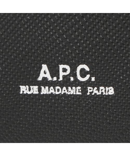 A.P.C.(アーペーセー)/アーペーセー 二つ折り財布 ブラック メンズ APC A.P.C. PXBJQ H63340 LZZ/img06