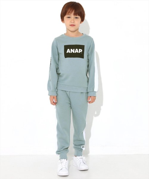 ANAP KIDS(アナップキッズ)/サイドライン裏毛ジョガーパンツ/img09