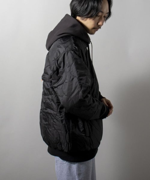 GLOSTER(GLOSTER)/【WEB限定】【UNIVERSAL OVERALL】QUILT HOODIE キルトフーディ/img05