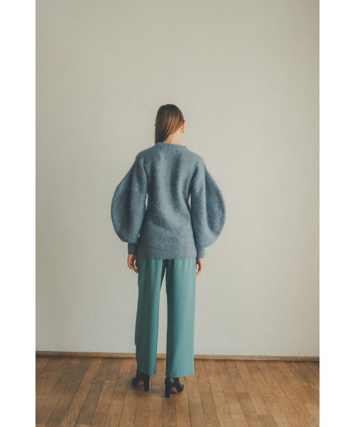 CLANE(クラネ)/ROUND SLEEVE MOHAIR KNIT TOPS/img11