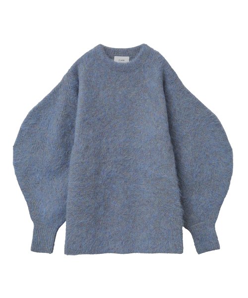 CLANE(クラネ)/ROUND SLEEVE MOHAIR KNIT TOPS/img27