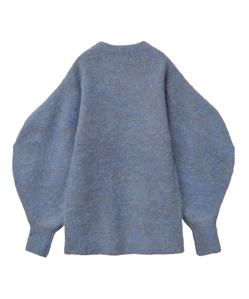 CLANE(クラネ)/ROUND SLEEVE MOHAIR KNIT TOPS/img28