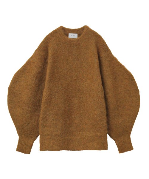 CLANE(クラネ)/ROUND SLEEVE MOHAIR KNIT TOPS/img34