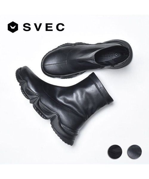 SVEC(シュベック)/ブーツ ショーツブーツ スニーカーソール SPS609－1/img01