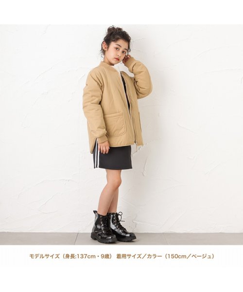 MAC HOUSE(kid's)(マックハウス（キッズ）)/NAVY ネイビー ナイロンストレッチキルトジャケット NV－G670－8860/img08