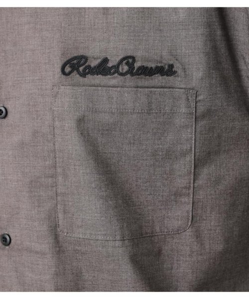 RODEO CROWNS WIDE BOWL(ロデオクラウンズワイドボウル)/COOLMAXオープンカラーシャツ/img25