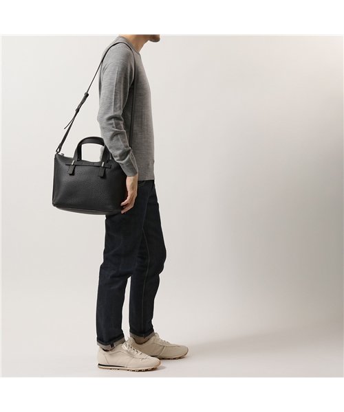 セール Furla フルラ トートバッグ メンズ Man Giove M Tote Mb Qub000 05s Nero Brutiato ロゴ レザ フルラ Furla Magaseek