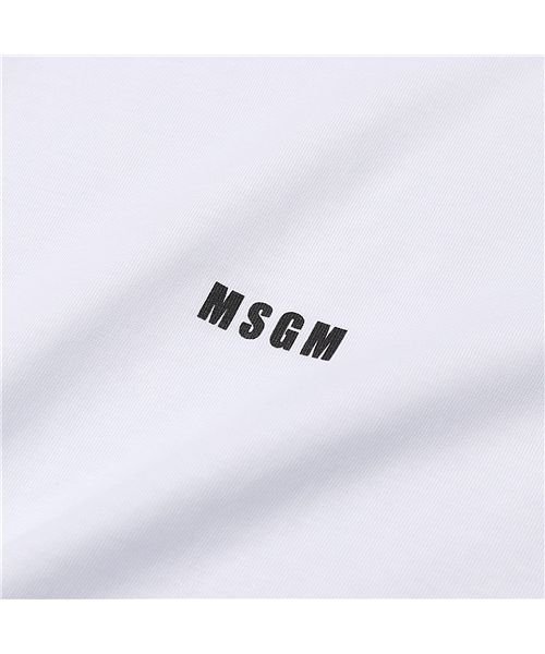 MSGM(MSGM)/【MSGM(エムエスジーエム)】2000MM501  長袖 Tシャツ ロンT ロング カットソー クルーネック オーバーサイズ ちびロゴ メンズ/img05
