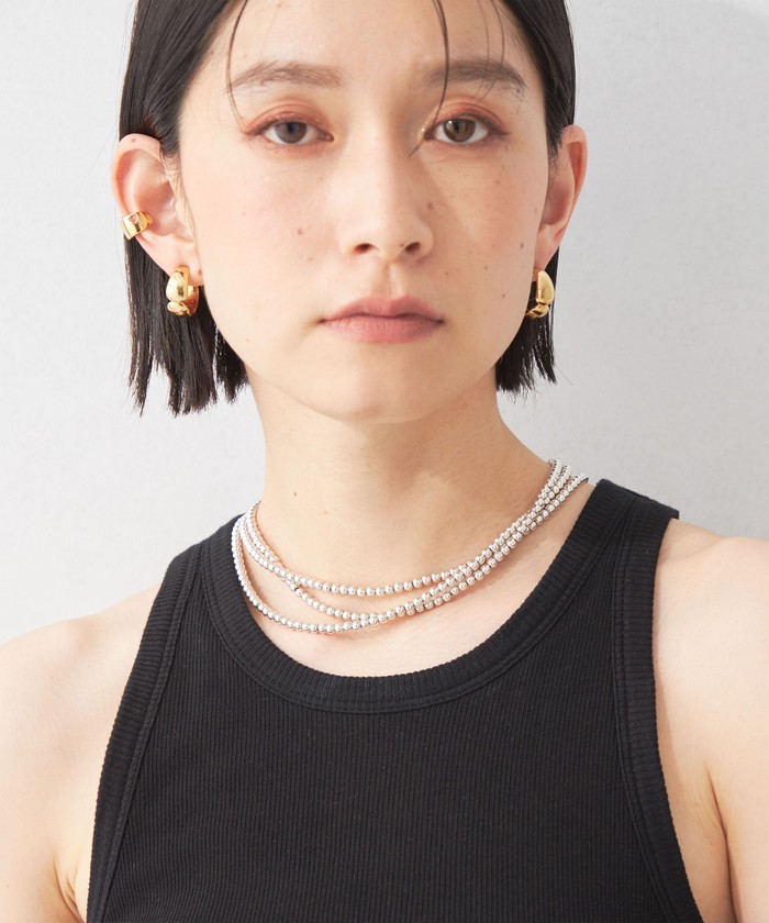 PHILIPPE AUDIBERT＞SP Ball chain ロングネックレス＜Select by