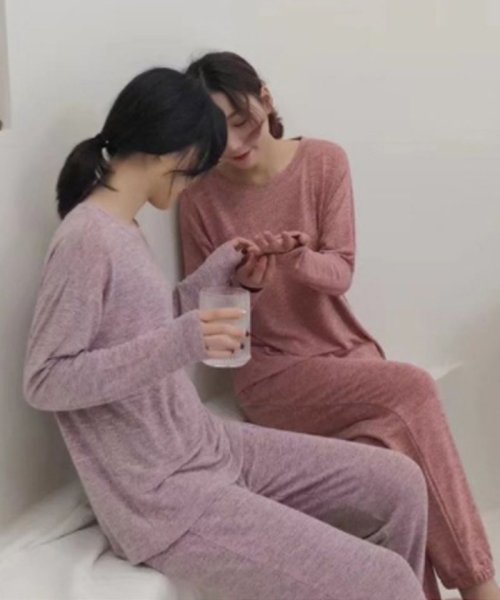 セール パジャマ ルームウェア レディース 長袖 上下セット 可愛い 部屋着 寝巻き 長ズボン ロングパンツ ショッピングゴー Shoppinggo Magaseek