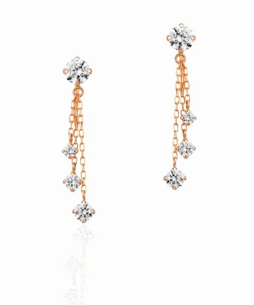 K10ピンクゴールドイヤリング *店舗にてお問い合わせの際は メーカー品番をお申し付け下さい アフターサービスに関しましては ご利用の際には 必ずマガシーク発行のご購入明細書と取扱い説明書 保証書 をお持ち下さい お品物やお客様のご使用状況により 一部お承りできないアフターサービスもございます あらかじめご了承ください