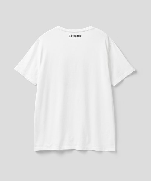 BENETTON (mens)(ベネトン（メンズ）)/エレメントモチーフプリント半袖Tシャツ・カットソー/img04