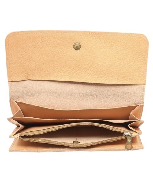 イルビゾンテ 長財布 ベージュ メンズ レディース IL BISONTE SCW009 PV0005 NA106B BISONTE イルビゾンテ 長財布 ベージュ メンズ レディース IL SCW009 PV0005