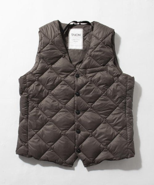 NOLLEY’S goodman(ノーリーズグッドマン)/【TAION/タイオン】TAION CITY LINE SNAP BUTTON DOWN GILET　TAION－003C1/img56