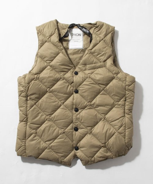 NOLLEY’S goodman(ノーリーズグッドマン)/【TAION/タイオン】TAION CITY LINE SNAP BUTTON DOWN GILET　TAION－003C1/img57