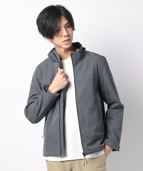 GIORDANO(ジョルダーノ)/GIORDANO/【裏地フリース，撥水、防風、ストレッチ】ソフトシェルジャケット(マウンテンパーカー)/img47