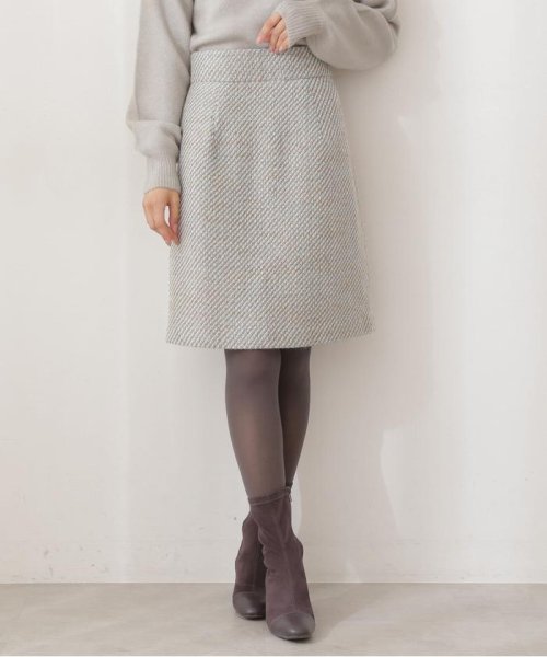 PROPORTION BODY DRESSING(プロポーション　ボディドレッシング)/Winter Tweed 台形ミニスカート/img16