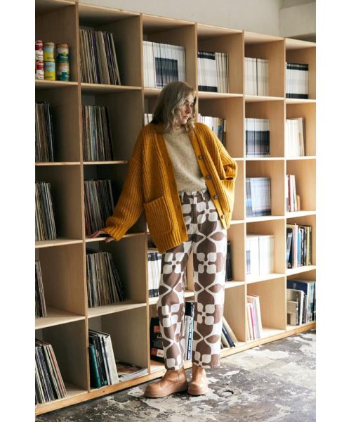 moussy(マウジー)/TILE PATTERN LOOSE STRAIGHT/img12