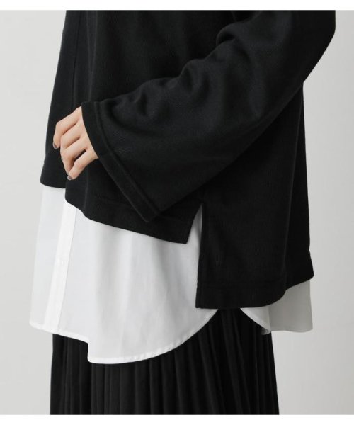 AZUL by moussy(アズールバイマウジー)/NEO LAYERED H／N TOPS/img17