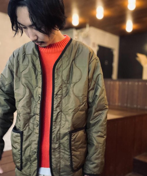 GLOSTER(GLOSTER)/【WEB限定】【UNIVERSAL OVERALL】QUILT JACKET キルトジャケット/img02