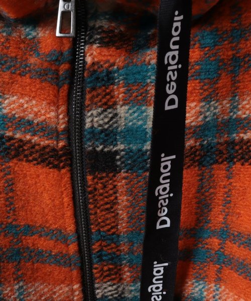 Desigual(デシグアル)/ウール素材のレディースオーバーサイズフードジャケット/img04
