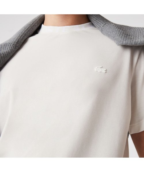 LACOSTE Mens(ラコステ　メンズ)/ウルトラライトピケロゴネックTシャツ/img12